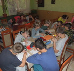 Adaptační pobyt 6. B + skartace papíru